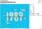 1989 Taylor Version V2 Embroidery File 6 size