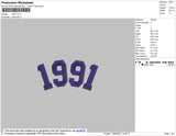 1991 Embroidery