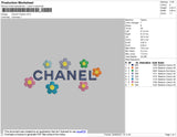 Chanel flower Embroidery