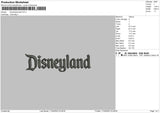 Disneyland Text
