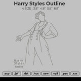 Harry styles outline