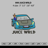 car juice wrld embroidery