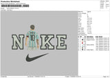 Nike Messi V2 Embroidery File 6 sizes