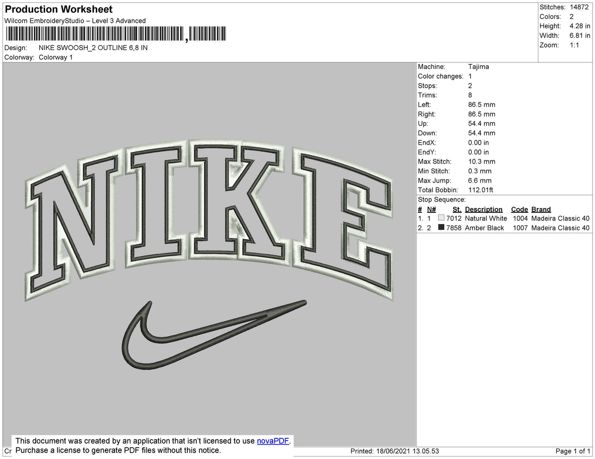Swoosh inside nike worksheet new arrivals