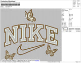 Nike Butterfly Embroidery
