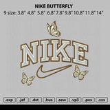 Nike Butterfly Embroidery