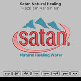 Satan Natural Healing Water