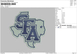 Sfa Embroidery File 6 sizes