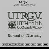 UTRGV Embroidery
