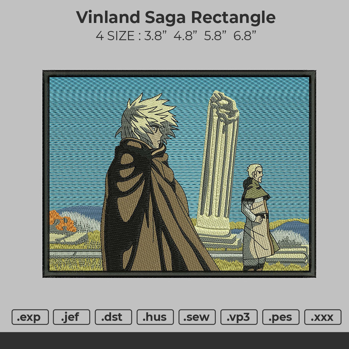 Vinland Saga Rectangle – embroiderystores