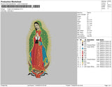 Virgen de Guadalupe Embroidery