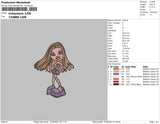 Bratz Yasmin Embroidery