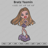 Bratz Yasmin Embroidery