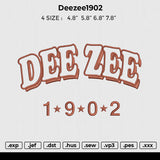 Deezee1902 Embroidery
