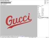Gucci 002 Embroidery