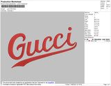 Gucci 002 Embroidery