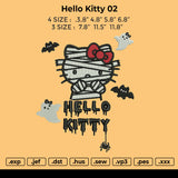 Hello Kitty 02 Embroidery