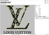 Louisv V5 Embroidery File 6 sizes