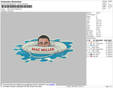 Mac Miller Swim Embroidery