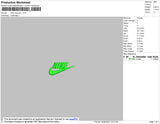NIKE+swoosh Embroidery