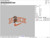 Nike Candy Xmas Embroidery