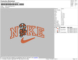 Nike Candy Xmas Embroidery