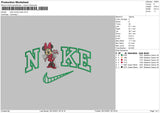 Nike Minnie Xmas Embroidery