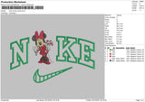 Nike Minnie Xmas Embroidery