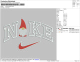 Nike Santaclaus Embroidery