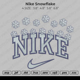 Nike Snowflake Embroidery