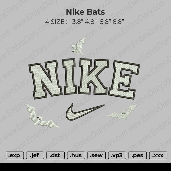 Nike Bats Embroidery
