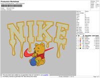 Nike Pooh Melt Embroidery