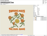 Sunshine Makes Embroidery