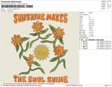 Sunshine Makes Embroidery