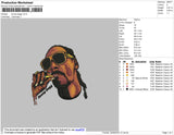Snoop Dog Embroidery