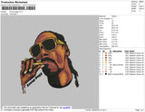Snoop Dog Embroidery
