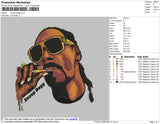 Snoop Dog Embroidery