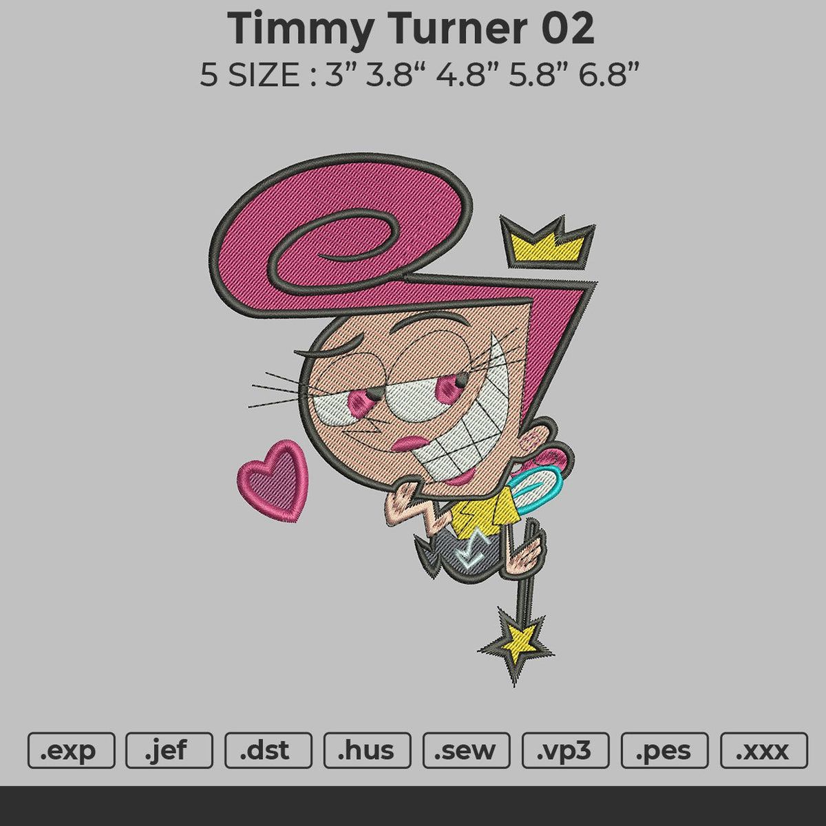 Timmy Turner 02 – embroiderystores