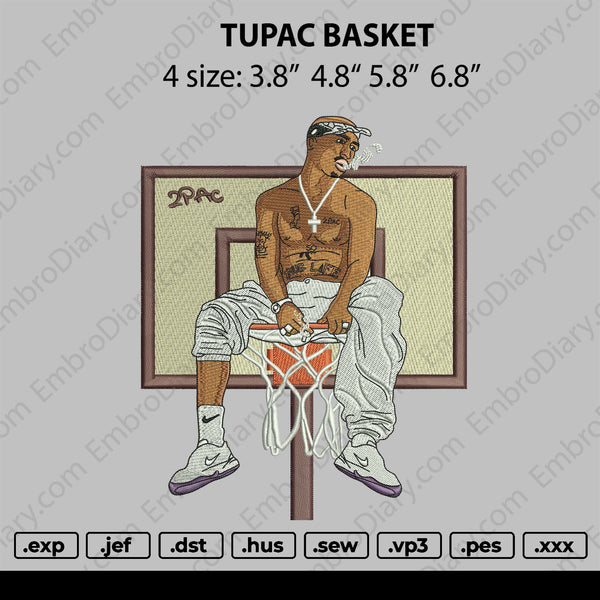 Tupac Basket Embroidery