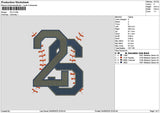 2stext V3 Embroidery File 6 sizes
