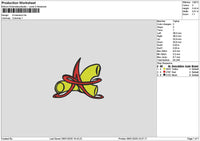 A Macaron Embroidery File 6 sizes
