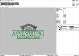 Annetext Embroidery File 6 sizes