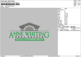 Annetext Embroidery File 6 sizes