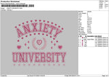 Univtext 0812 Embroidery File 6 sizes