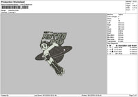 Astro 1812 Embroidery File 6 sizes