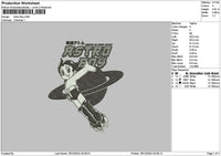 Astro 1812 Embroidery File 6 sizes