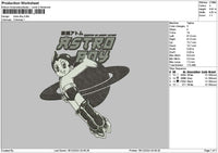 Astro 1812 Embroidery File 6 sizes