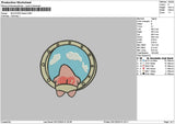 Patrick3012 Embroidery File 6 sizes