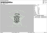Bentext Embroidery File 6 sizes