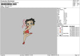 Bettybow 02 Embroidery File 6 sizes
